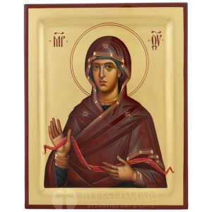 holy belt of theotokos icon