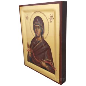 holy belt of theotokos icon