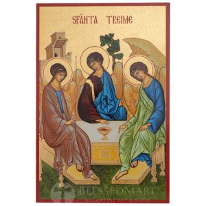 the holy trinity rublev printed icon