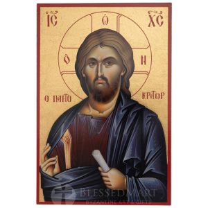 christ almighty printed icon