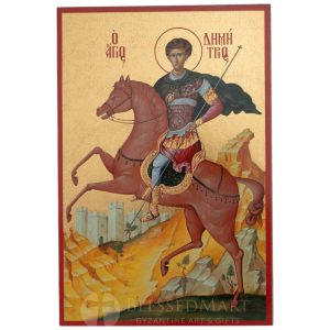 st. dimitrios printed icon