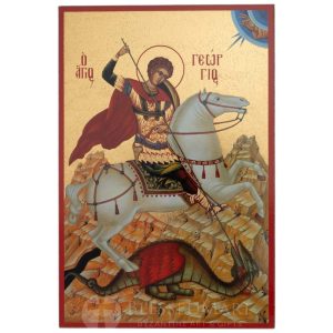 st. george printed icon