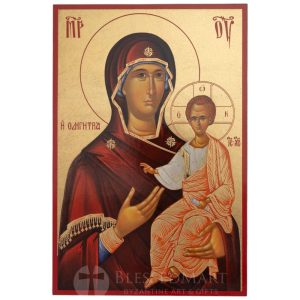 theotokos the guide printed icon