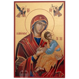our lady of perpetual help printed icon