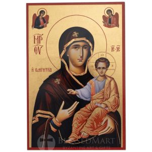 panagia hodegetria printed icon