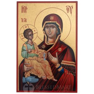 the three handed theotokos printed icon