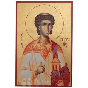 st. stephen the protomartyr printed icon