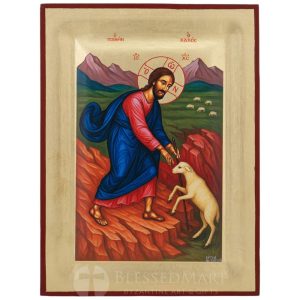 christ the good shepherd icon