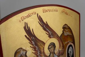 resurrection icon – the angel at the tomb
