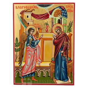 annunciation miniature icon