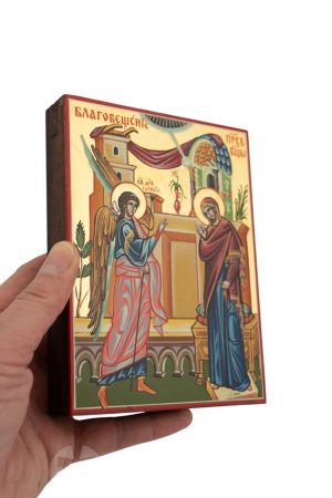 annunciation miniature icon