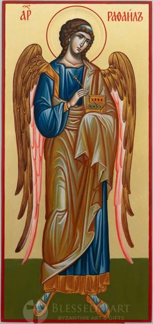 st archangel raphael icon