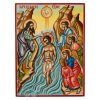 theophany icon baptism of christ minature icon