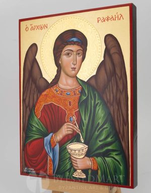 st.archangel raphael icon