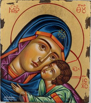 theotokos sweet kissing icon