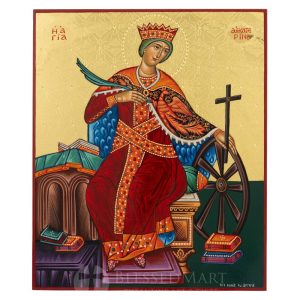 st. catherine the great martyr icon