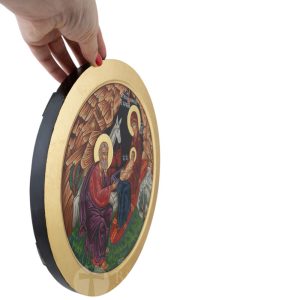 nativity icon round