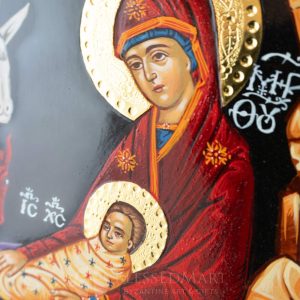 nativity icon round