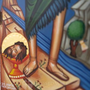 st. john the baptist full body icon