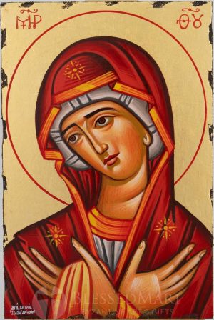 panagia of the annunciation icon